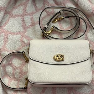 Coach Cassie 19 Bag in Chalk NO CHAIN authentic